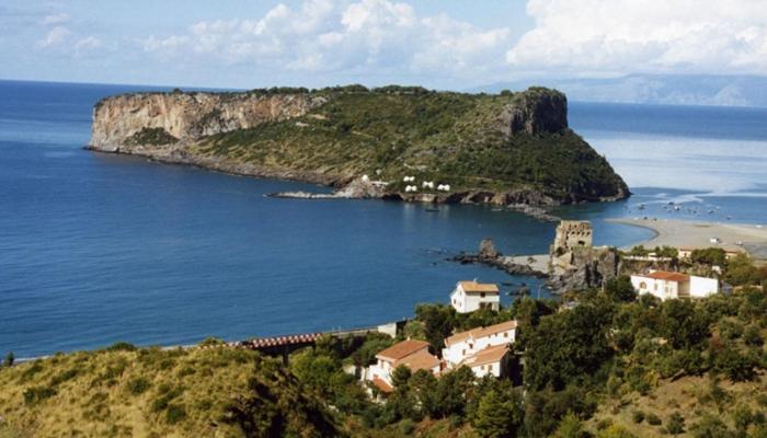 Appartamento Nel Fabbricato Denominato Il Castello Praia a Mare Exteriör bild